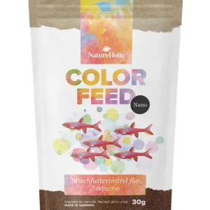 NatureHolic Color Feed, Nanofischfutter zur Farbverstärkung, 30 g Sonderangebot